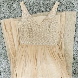 BHLDN Champagne Dress